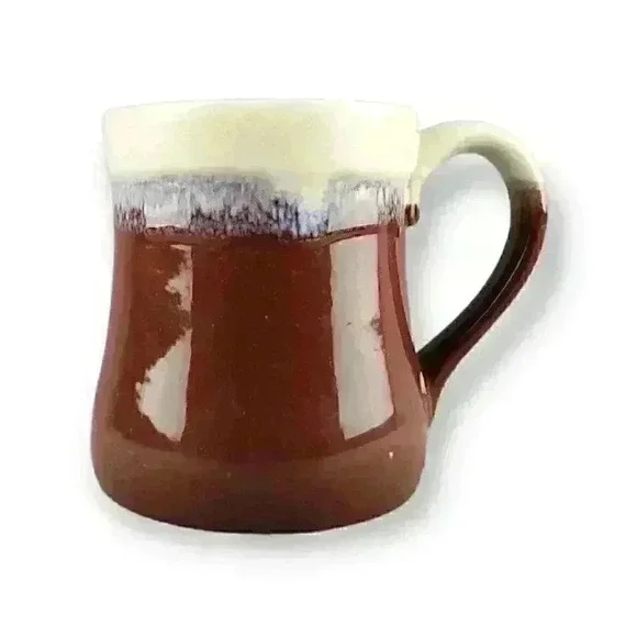 Studio Art Pottery XL Coffee Mug Cup "Naughty or Nice" Holiday Christmas Gift - Picture 3 of 6